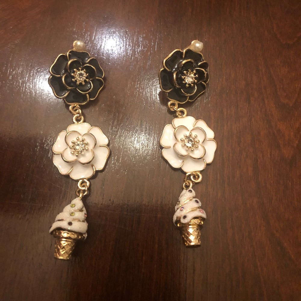 Flower Bomb Earrings by Designs by Etta..